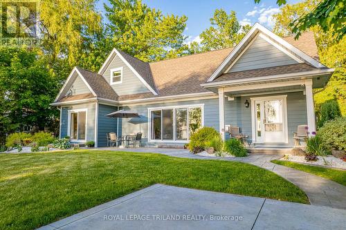 71888 Sunview Avenue, Bluewater (Hay Twp), ON - Outdoor With Deck Patio Veranda With Facade