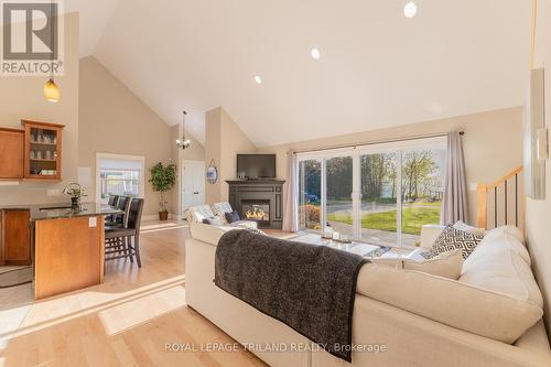 71888 Sunview Avenue, Bluewater (Hay Twp), ON - Indoor Photo Showing Living Room With Fireplace