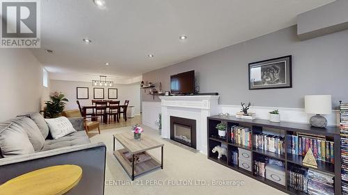 118 Phillip Avenue, Toronto (Birchcliffe-Cliffside), ON - Indoor Photo Showing Living Room With Fireplace