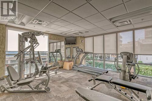 803 - 360 Pearl Street, Burlington, ON - Indoor Photo Showing Gym Room