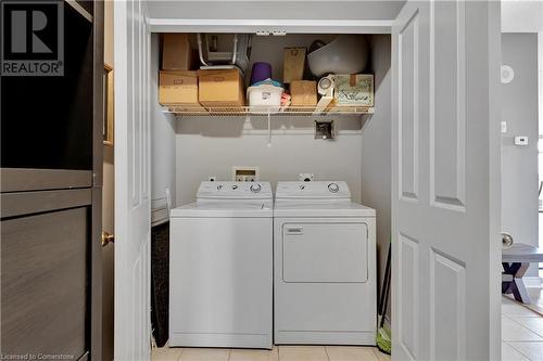 255 Keats Way Unit# 1206, Waterloo, ON - Indoor Photo Showing Laundry Room