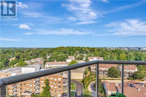 255 Keats Way Unit# 1206, Waterloo, ON - Outdoor With Balcony With View