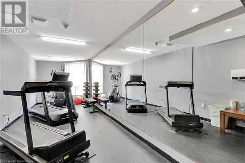 255 Keats Way Unit# 1206, Waterloo, ON - Indoor Photo Showing Gym Room