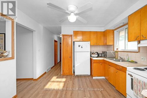 51 Robroy Avenue, Hamilton (Corman), ON - Indoor Photo Showing Kitchen With Double Sink