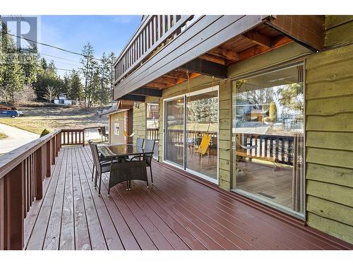 2909 Cedar Drive, Blind Bay, BC - Outdoor With Deck Patio Veranda With Exterior