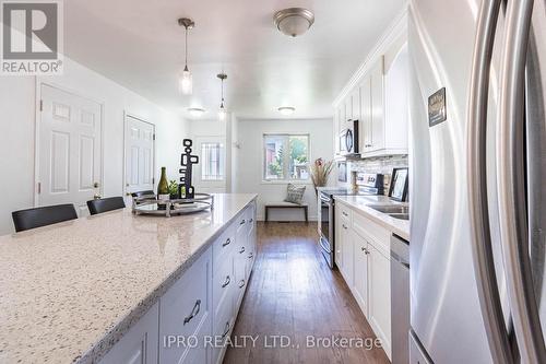 57 Bushford Street, Clarington (Courtice), ON - Indoor Photo Showing Kitchen With Double Sink With Upgraded Kitchen