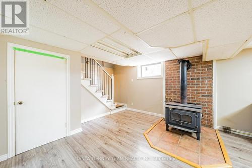 109 Queen Street, Whitby (Brooklin), ON - Indoor With Fireplace