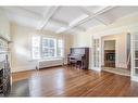 322 Queen St S, Mississauga, ON  - Indoor Photo Showing Living Room With Fireplace 