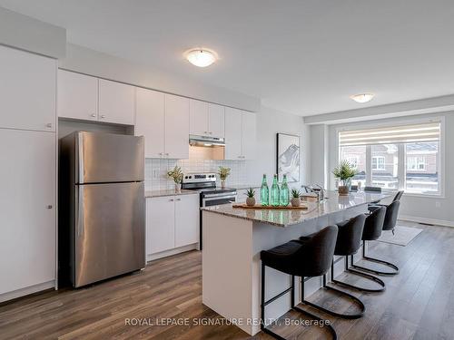 22 Backwater Tr, Brampton, ON - Indoor Photo Showing Kitchen With Stainless Steel Kitchen With Upgraded Kitchen