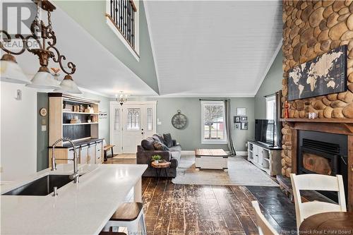 8 Normandie Court, Rexton, NB - Indoor Photo Showing Living Room With Fireplace