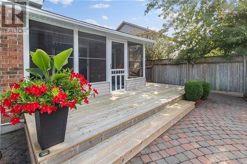 Screened-in Porch - 408 Pearl Street W, Brockville, ON - Outdoor With Deck Patio Veranda