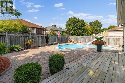 Back Deck - 408 Pearl Street W, Brockville, ON - Outdoor With Deck Patio Veranda