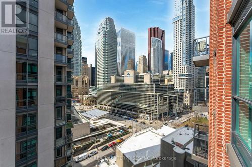 1404 - 38 The Esplanade, Toronto (Waterfront Communities), ON - Outdoor With Balcony With Facade