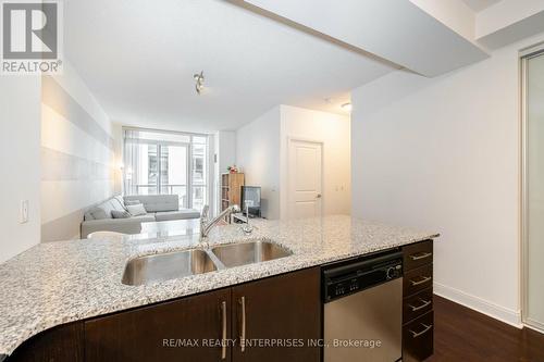 1404 - 38 The Esplanade, Toronto (Waterfront Communities), ON - Indoor Photo Showing Kitchen With Double Sink