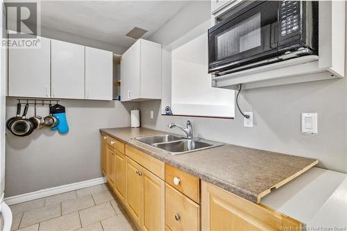 57 Brevet Street, Moncton, NB - Indoor Photo Showing Kitchen With Double Sink