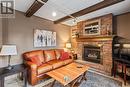 B - 11358 Longwoods Road, Middlesex Centre (Delaware Town), ON  - Indoor Photo Showing Living Room With Fireplace 