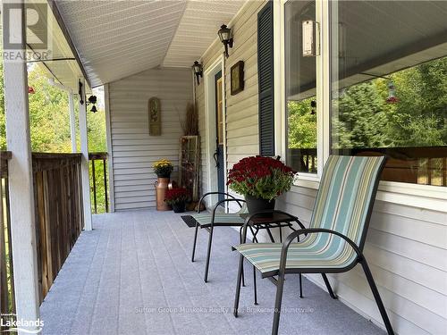 705 Old North Road, Huntsville (Chaffey), ON - Outdoor With Deck Patio Veranda With Exterior