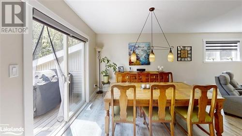 705 Old North Road, Huntsville, ON - Indoor Photo Showing Dining Room