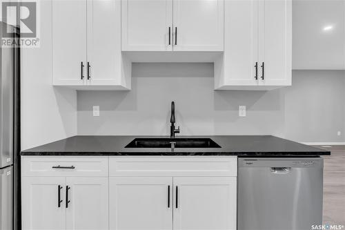 2036 Ottawa Street, Regina, SK - Indoor Photo Showing Kitchen With Stainless Steel Kitchen With Double Sink