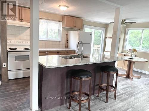 1081 Fern Road, Innisfil, ON - Indoor Photo Showing Kitchen With Double Sink