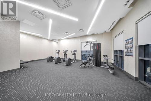 1320 - 5033 Four Springs Avenue S, Mississauga (Hurontario), ON - Indoor Photo Showing Gym Room