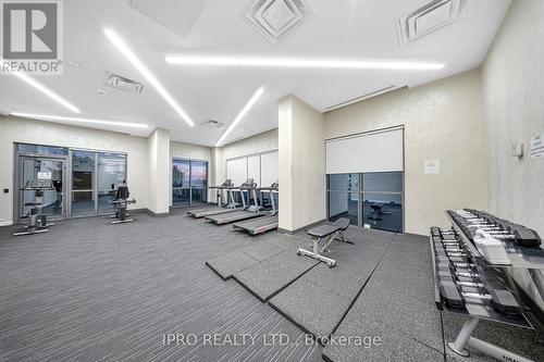 1320 - 5033 Four Springs Avenue S, Mississauga (Hurontario), ON - Indoor Photo Showing Gym Room