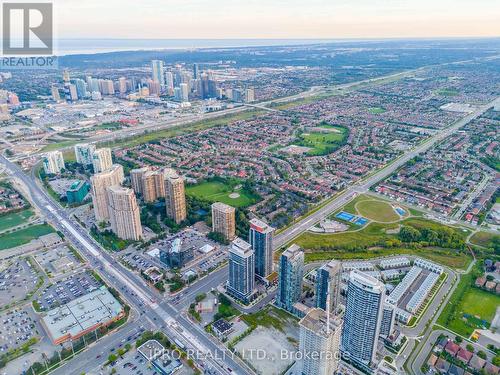 1320 - 5033 Four Springs Avenue S, Mississauga (Hurontario), ON - Outdoor With View