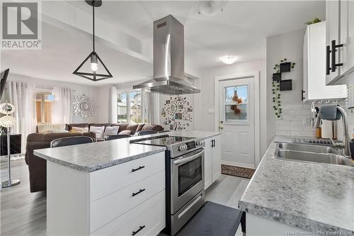 191 Churchill Street, Moncton, NB - Indoor Photo Showing Kitchen With Double Sink With Upgraded Kitchen