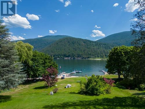 4161 Heroux  Road, Nelson, BC - Outdoor With Body Of Water With View