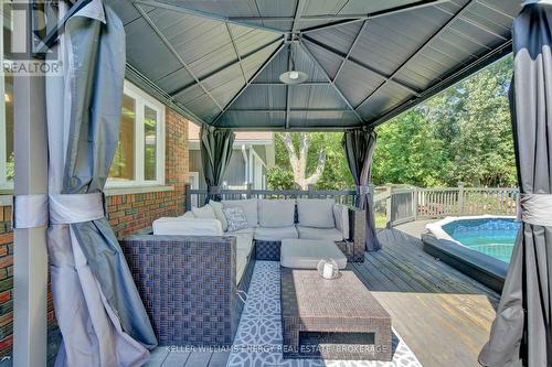 12 Wayne Crescent, Quinte West, ON - Outdoor With Above Ground Pool With Deck Patio Veranda With Exterior