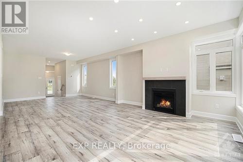 13 Cummings Avenue, Carleton Place, ON - Indoor Photo Showing Living Room With Fireplace