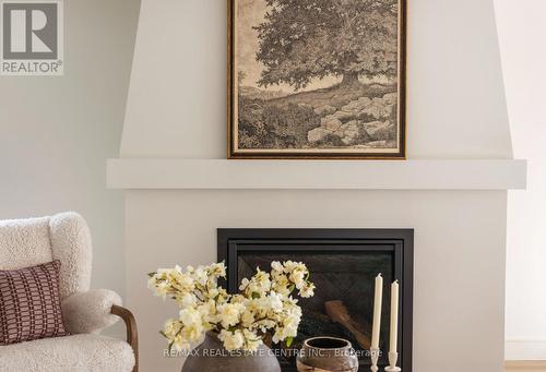 204 King Street, Guelph, ON - Indoor Photo Showing Living Room With Fireplace