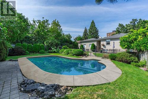 143 Dudley Avenue, Markham (Thornhill), ON - Outdoor With In Ground Pool With Backyard