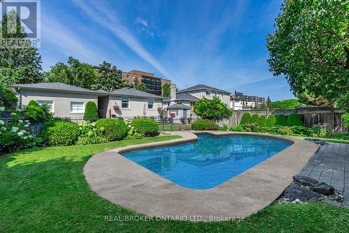 143 Dudley Avenue, Markham, ON - Outdoor With In Ground Pool With Backyard