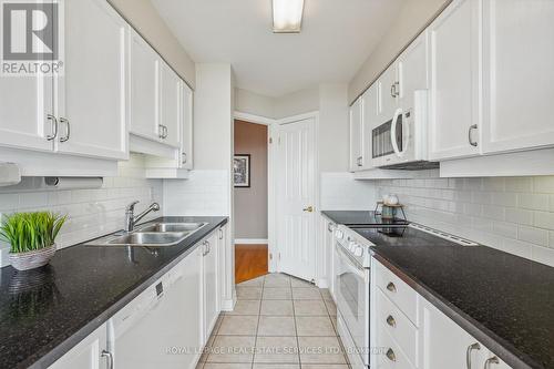 603 - 50 Old Mill Road, Oakville (Old Oakville), ON - Indoor Photo Showing Kitchen With Double Sink