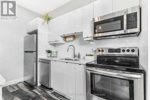 5 - 405 Merritt Street, St. Catharines, ON - Indoor Photo Showing Kitchen With Double Sink With Upgraded Kitchen