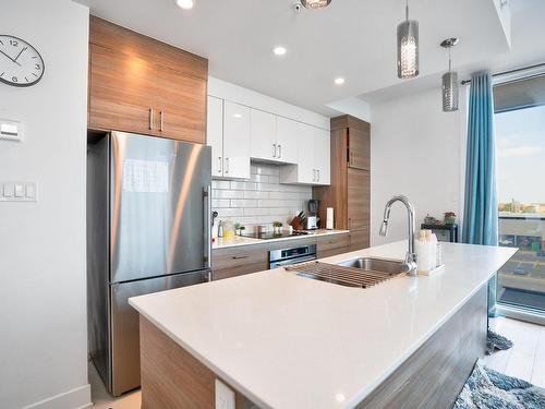 Kitchen - 419-775 Av. Plymouth, Mont-Royal, QC - Indoor Photo Showing Kitchen With Upgraded Kitchen