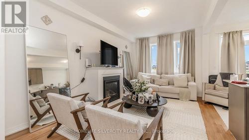 316 Bismark Drive, Cambridge, ON - Indoor Photo Showing Living Room With Fireplace