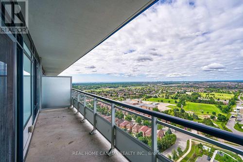 2307 - 2560 Eglinton Avenue W, Mississauga (Central Erin Mills), ON - Outdoor With Balcony With View With Exterior