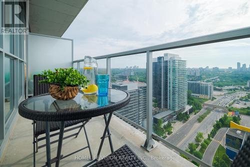 2802 - 121 Mcmahon Drive, Toronto (Bayview Village), ON - Outdoor With Balcony With View