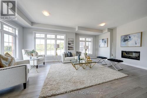 105 Yorkton Boulevard, Markham, ON - Indoor Photo Showing Living Room With Fireplace