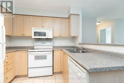 801 - 17 Michael Power Place, Toronto, ON - Indoor Photo Showing Kitchen With Double Sink