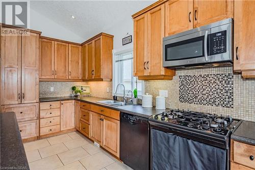 356 Stevenson Street N, Guelph, ON - Indoor Photo Showing Kitchen With Double Sink