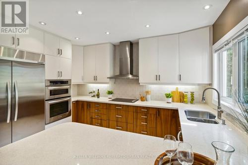 168 Johnston Avenue, Toronto (Lansing-Westgate), ON - Indoor Photo Showing Kitchen With Double Sink With Upgraded Kitchen