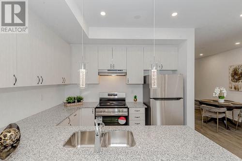 1907 Thames Circle, Milton, ON - Indoor Photo Showing Kitchen With Stainless Steel Kitchen With Double Sink With Upgraded Kitchen