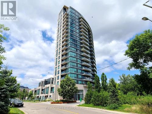 808 - 160 Vanderhoof Avenue, Toronto (Thorncliffe Park), ON - Outdoor With Balcony With Facade