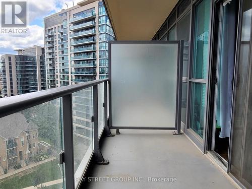 808 - 160 Vanderhoof Avenue, Toronto (Thorncliffe Park), ON - Outdoor With Balcony With Exterior