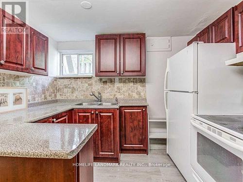 Lower - 361 Taylor Mills Drive, Richmond Hill (Crosby), ON - Indoor Photo Showing Kitchen With Double Sink