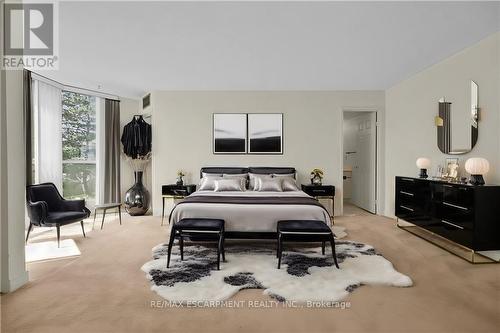 201 - 1237 North Shore Boulevard E, Burlington (Brant), ON - Indoor Photo Showing Bedroom