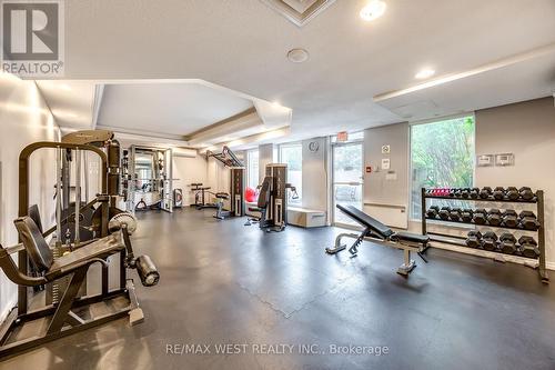 1809 - 155 Hillcrest Avenue, Mississauga (Cooksville), ON - Indoor Photo Showing Gym Room